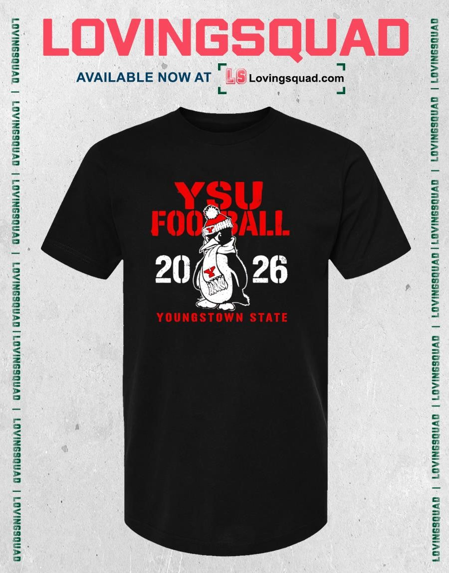 YSU Football 2026 Youngstown State Schedule T-shirt