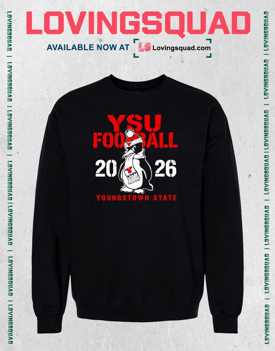YSU Football 2026 Youngstown State Schedule T-shirt