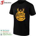 Yellow King retro logo shirt