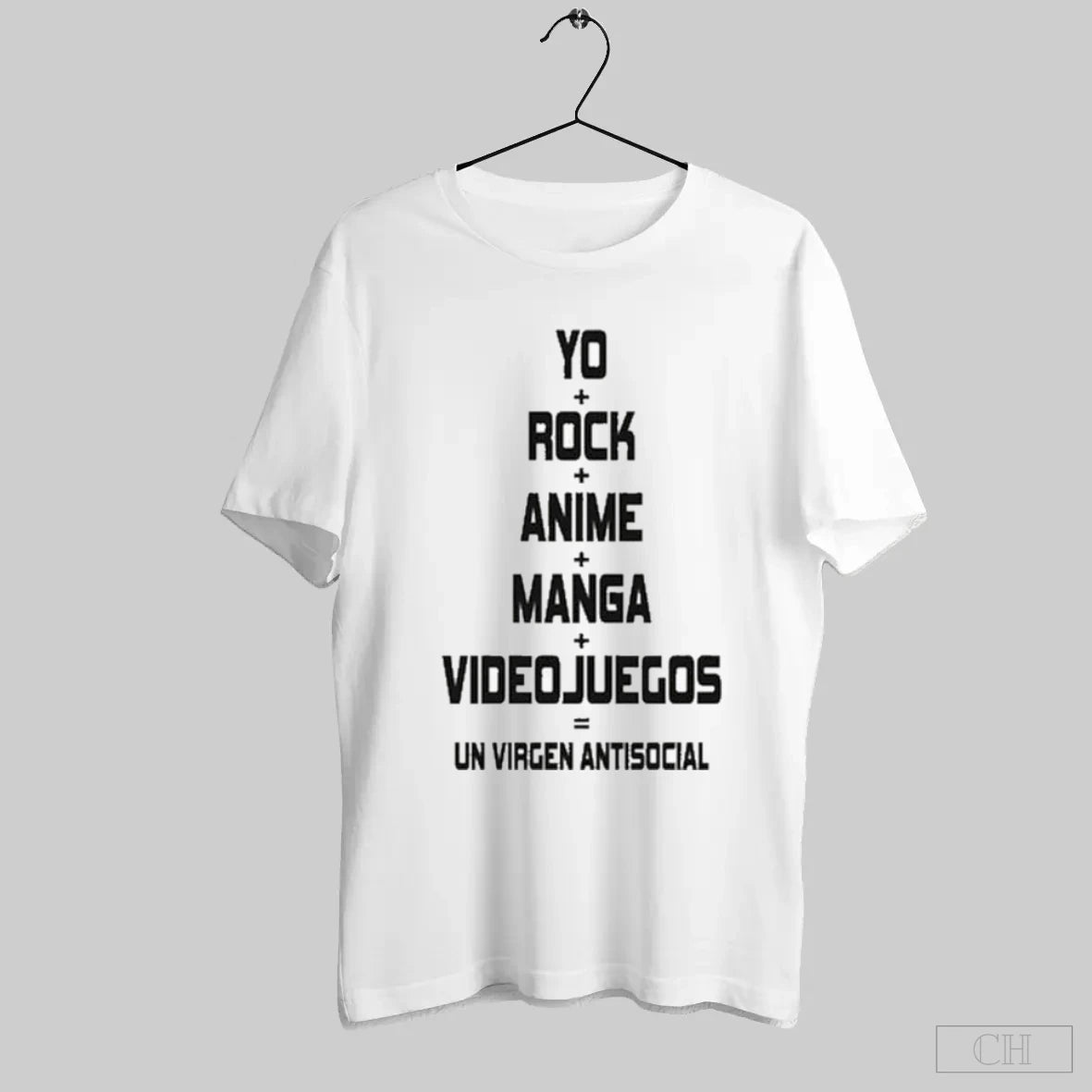 Yo Rock Anime Manga Video Juegos Un Virgen Antisocial T-Shirts, Hoodie, Sweatshirt | InkRitualCo.com