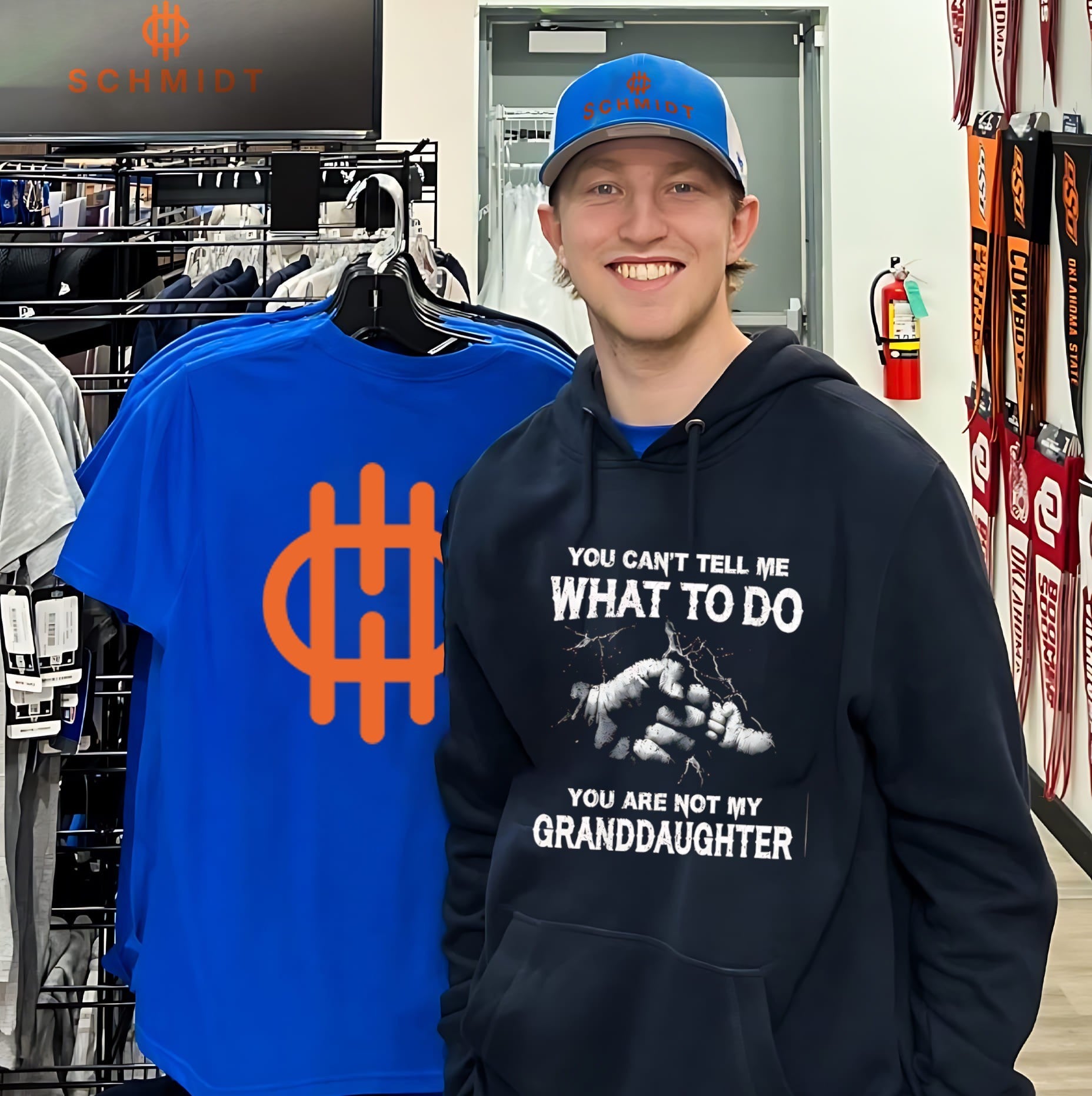 You Can’t Tell Me What to Do You Are Not My Granddaughter shirt
