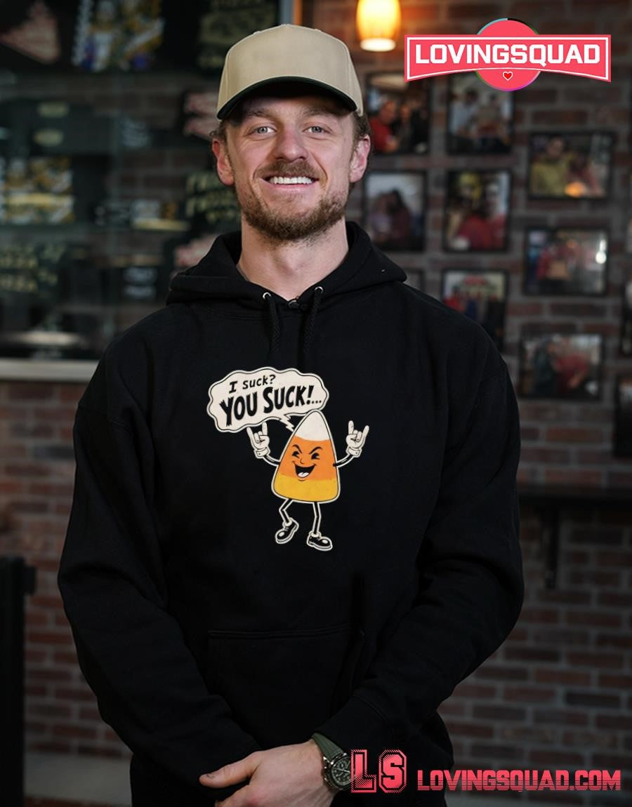 You Suck Candy Corn Halloween T-shirt