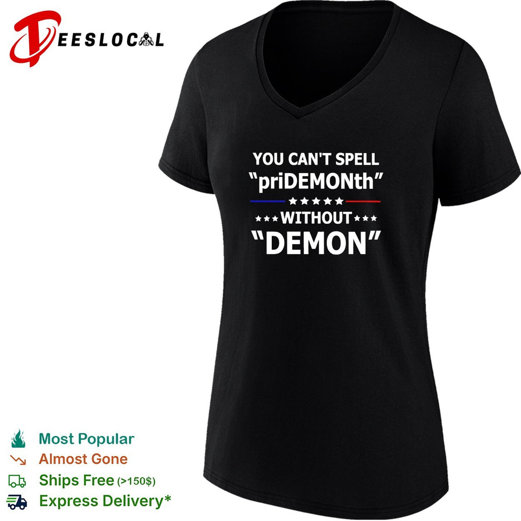 You can’t spell pridemonth without demon shirt