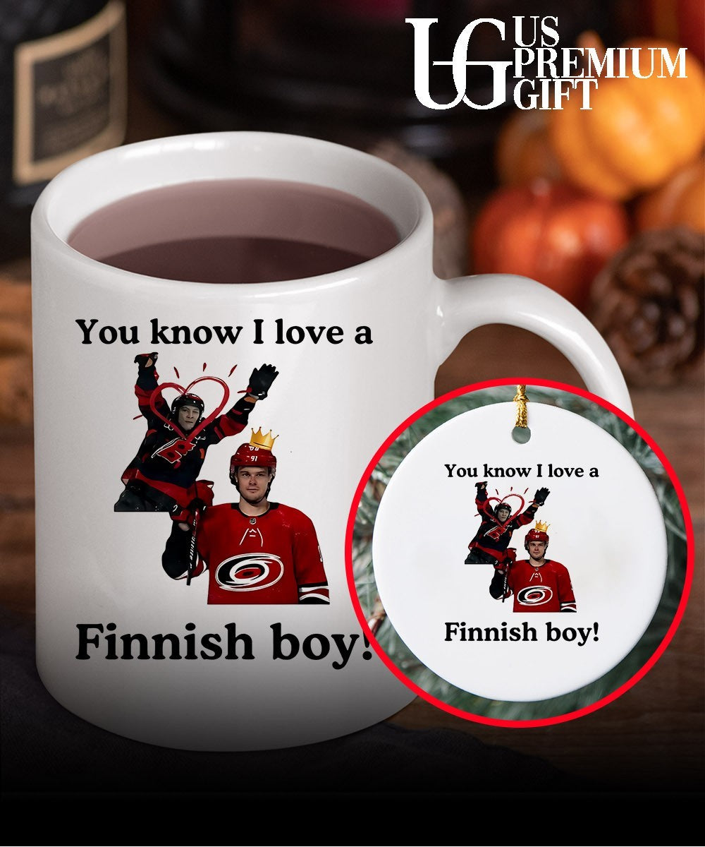 You know I love a finnish boy Carolina Hurricanes hockey shirt