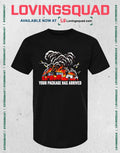 Your Package Has Arrived Burning Warehouse Fire T-shirt