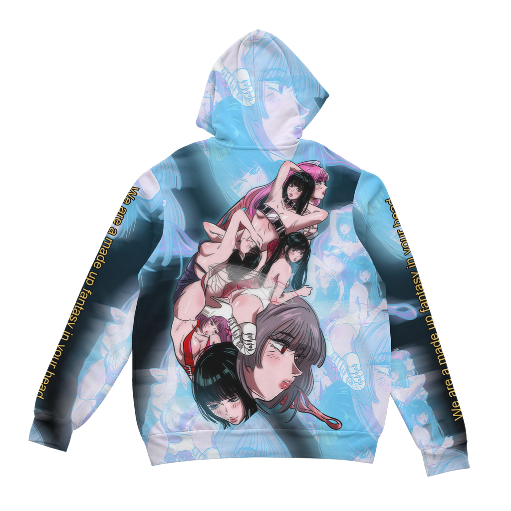 Just A Fantasy Zip Up Hoodie