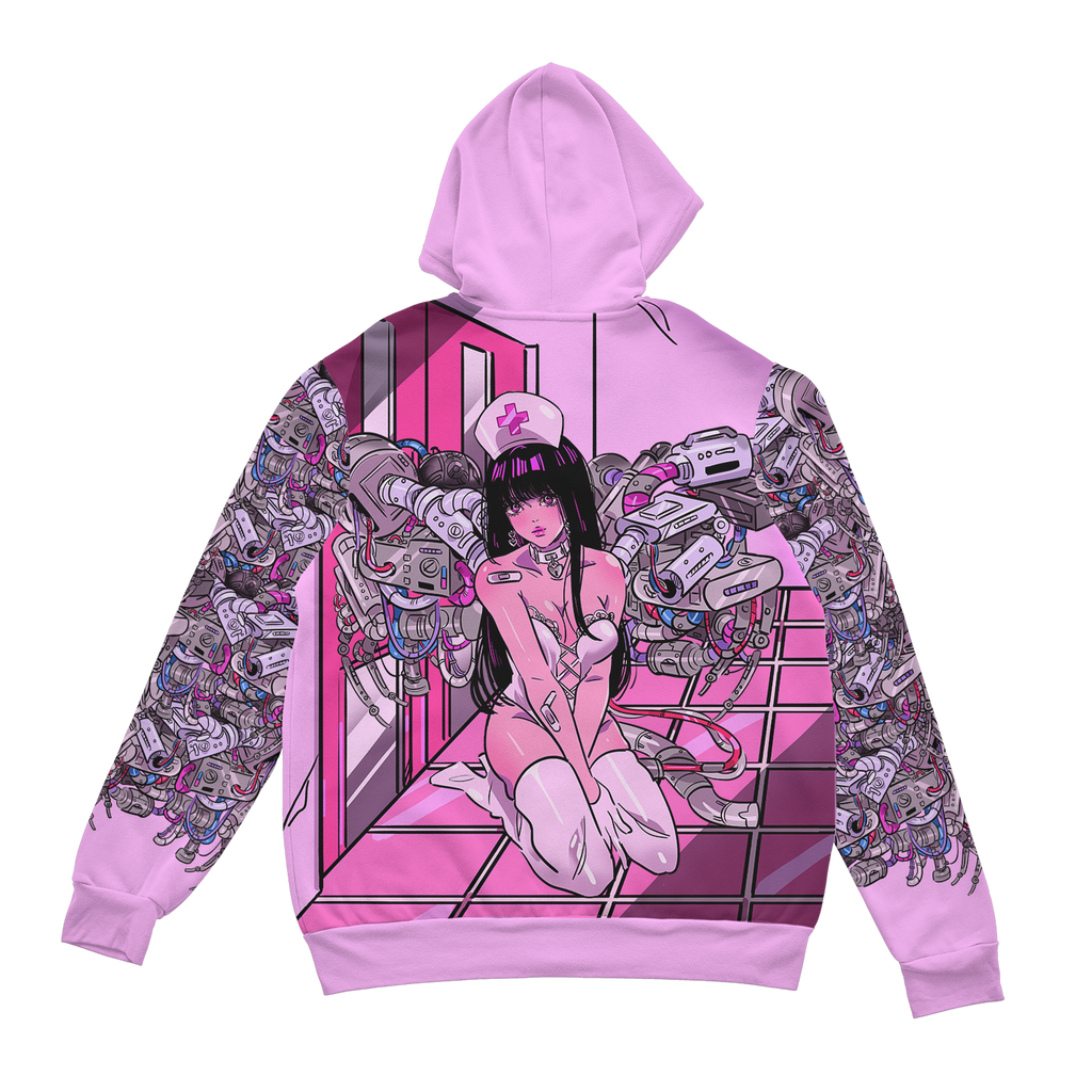 Mecha Nurse Zip Up Hoodie