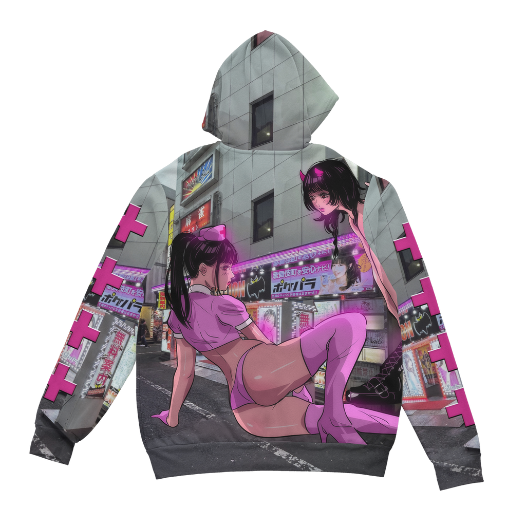 Shinjuku Nights Zip Up Hoodie