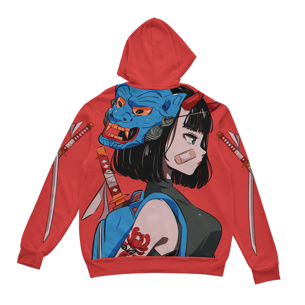 Death Of Me Zip Up Hoodie