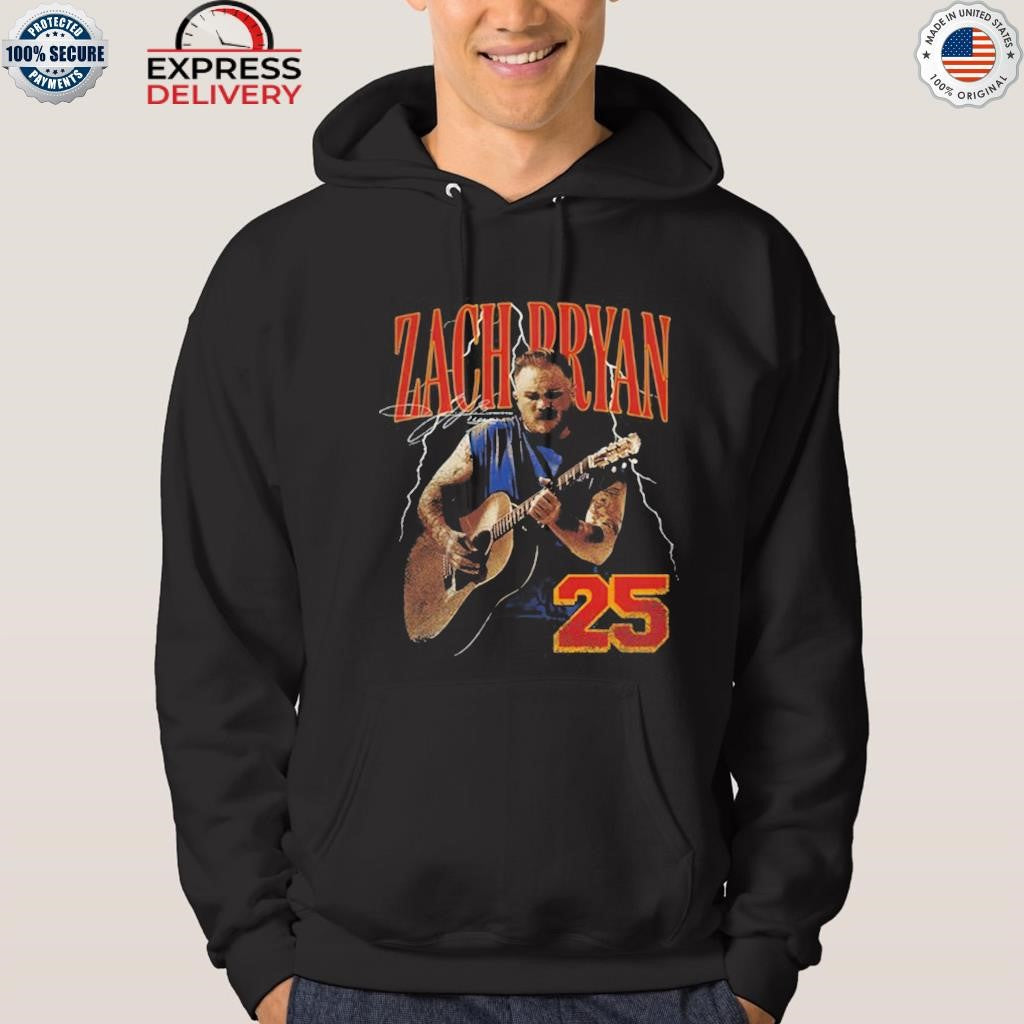 Zach Bryan 2025 Lightning Tour Quittin Time MetLife Shirt
