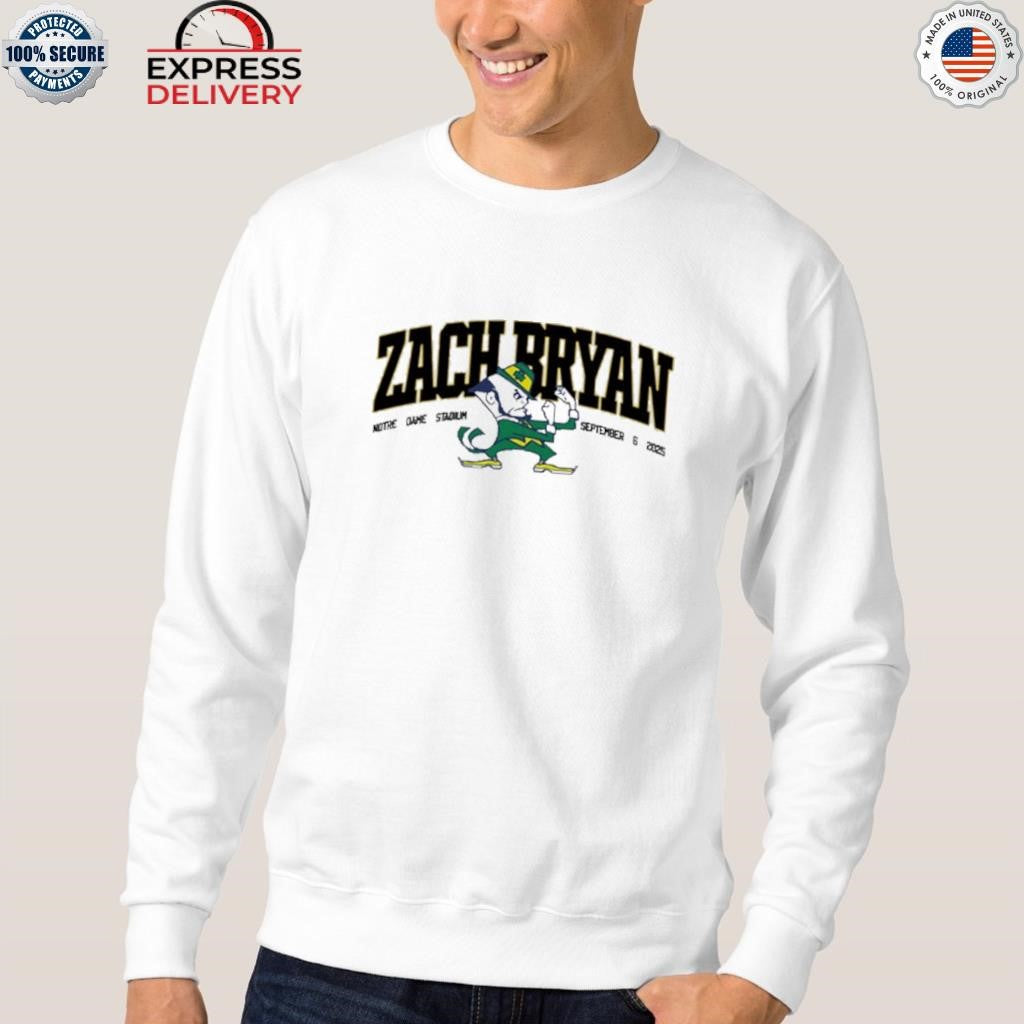 Zach Bryan Notre Dame Fighting Irish Shirt