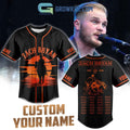 Zach Bryan The Burn Burn Burn Tour 2023 Personalized Baseball Jersey