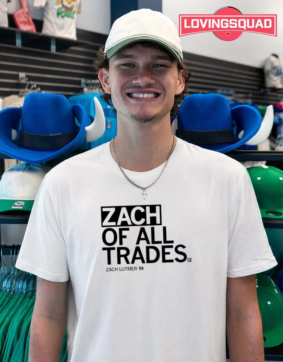 Zach Lutmer Zach of All Trades Iowa Hawkeyes T-shirt
