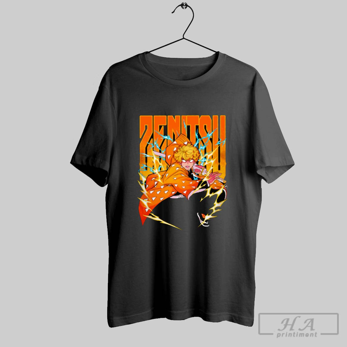 Zenitsu Kimetsu No Yaiba T-Shirts, Hoodie, Sweatshirt | InkRitualCo.com