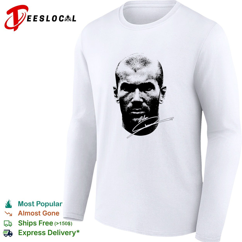 Zinedine Zidane signature shirt