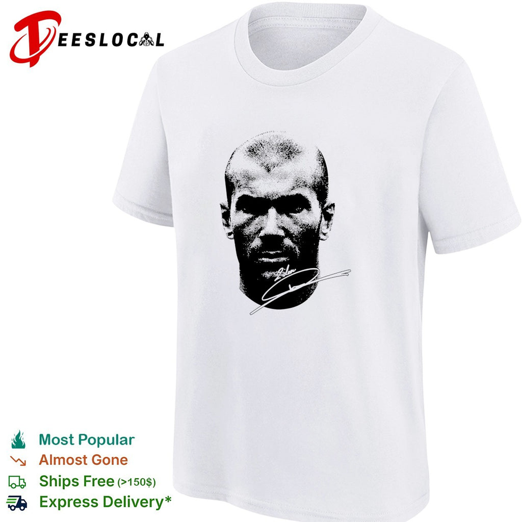 Zinedine Zidane signature shirt