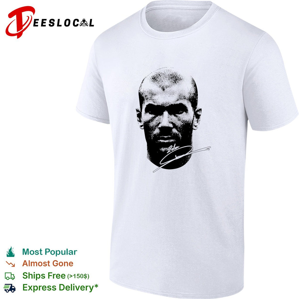Zinedine Zidane signature shirt