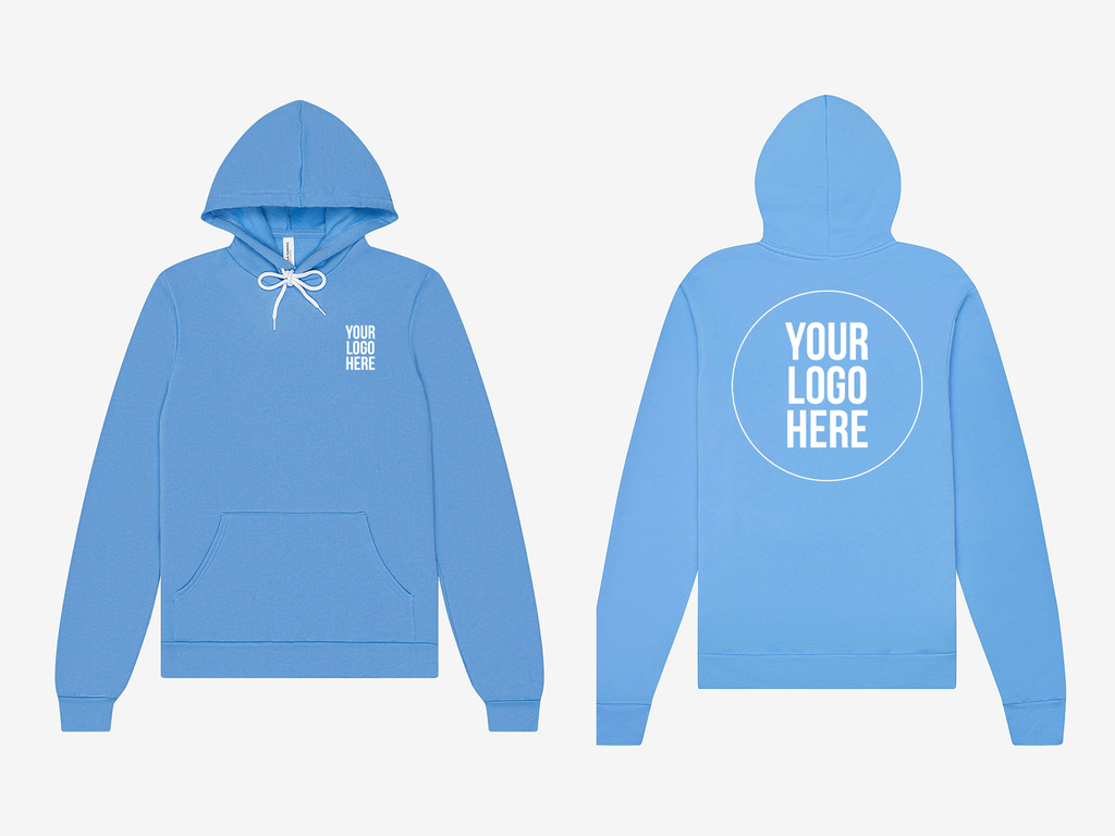 Custom Logo Bella+Canvas 3719 Unisex Hoodie - 63 Colors