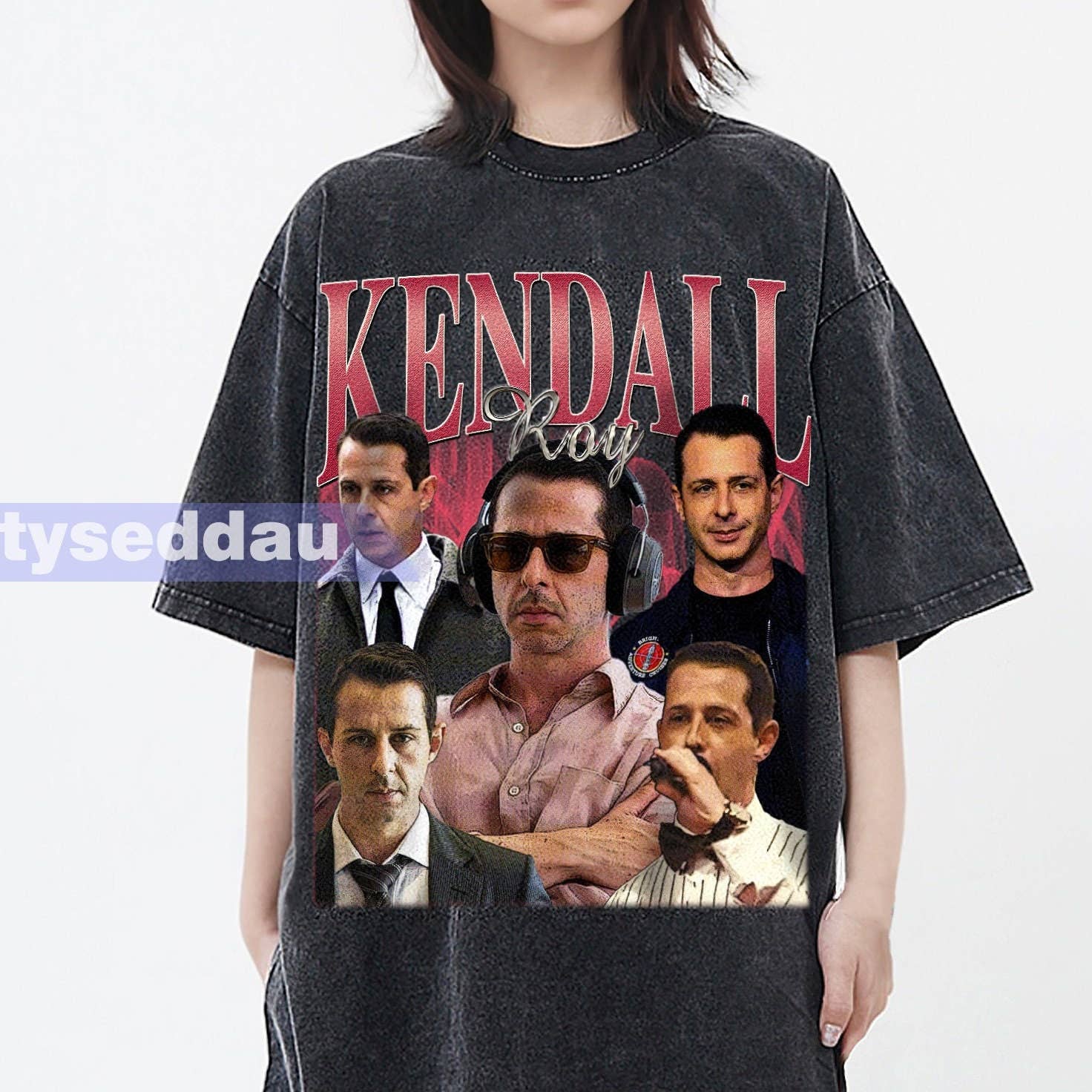 Kendall Roy Retro 90's Graphic T-Shirt – Vintage Style