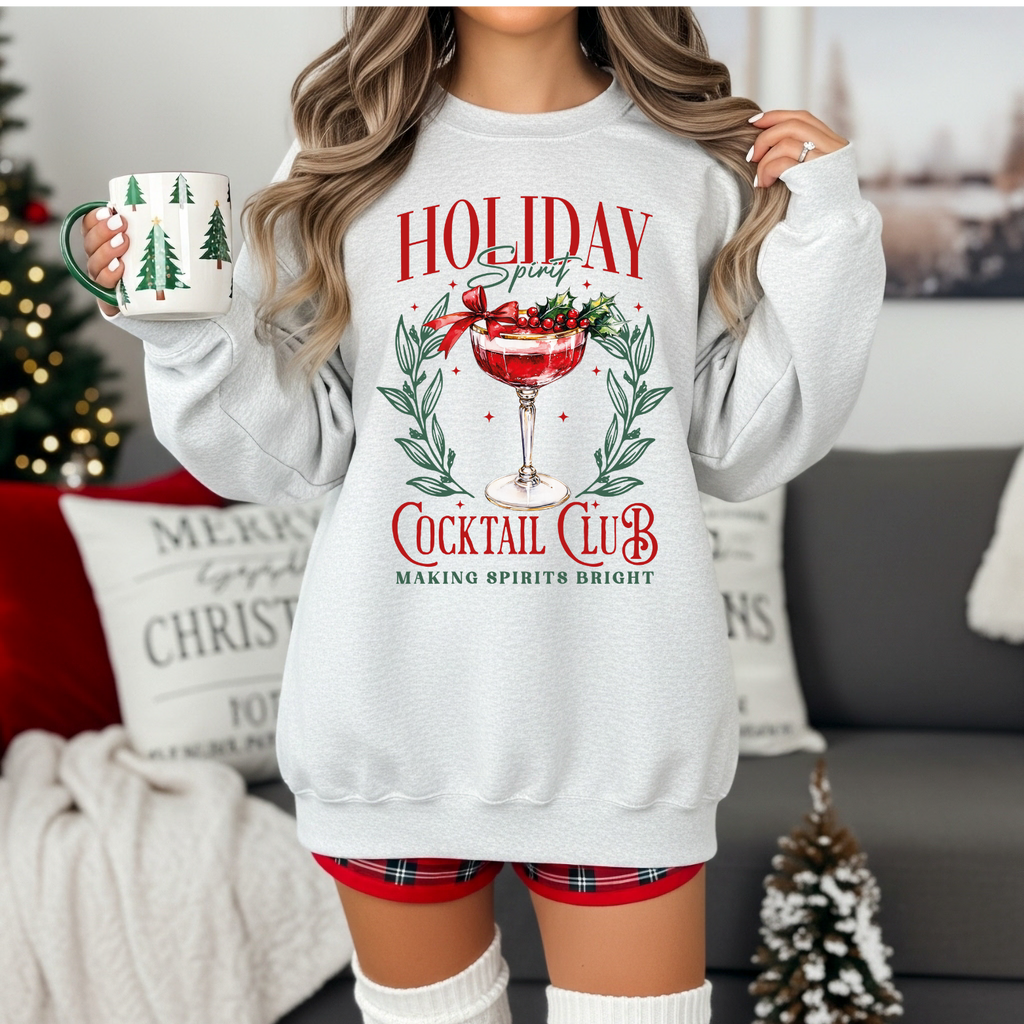 Holiday Cocktail Club Sweater