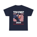 Trump Fist Pump 'shot At' 2024 Tee - Save America Rally
