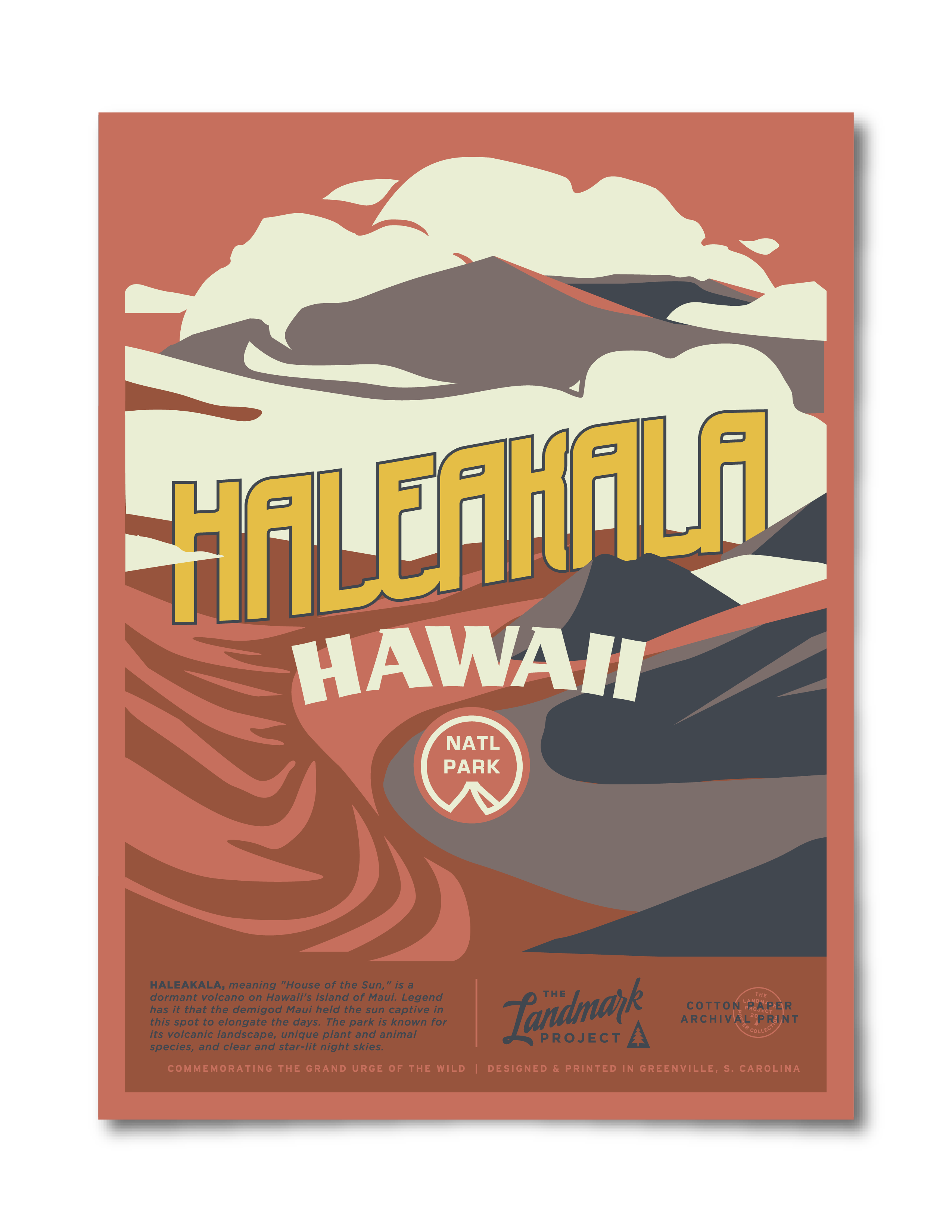 Haleakala National Park Poster