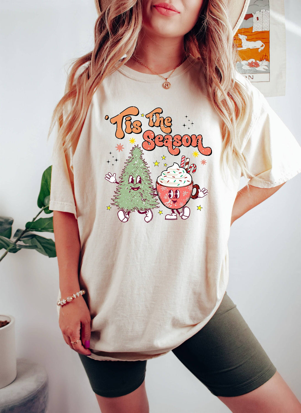 Tis the Season Christmas Tee - Cute Holiday Apparel Shirt