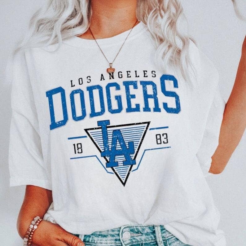 Vintage Mlb 90s Bootleg Los Angeles Shirt - Dodgers Tee