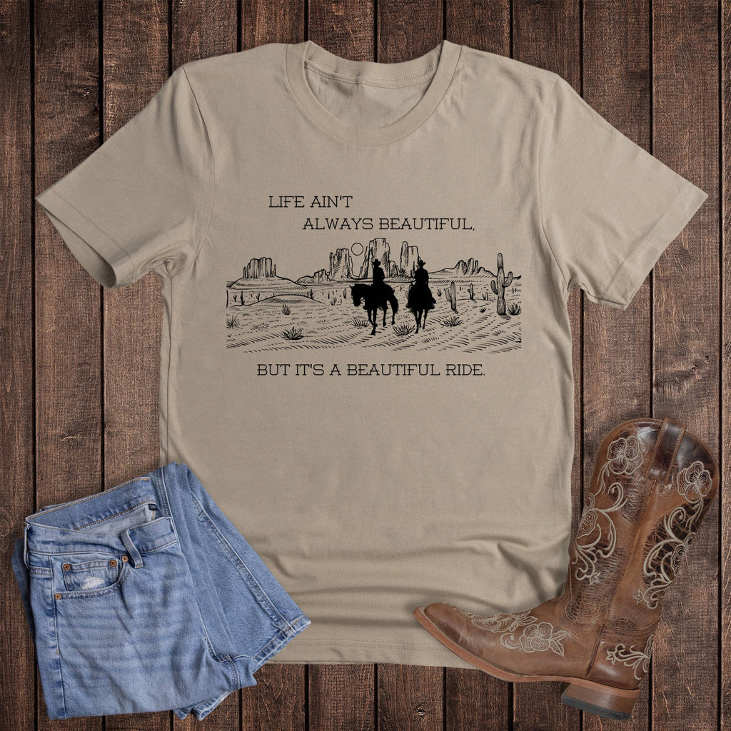 Western Beautiful Ride Graphic Tee