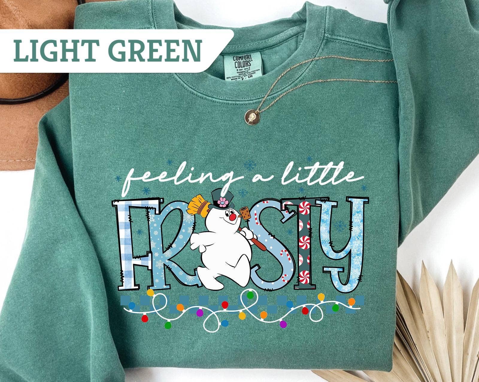 Frosty Snowman Christmas Sweater Gift