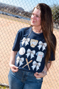 Baseball Collage Graphic Tee