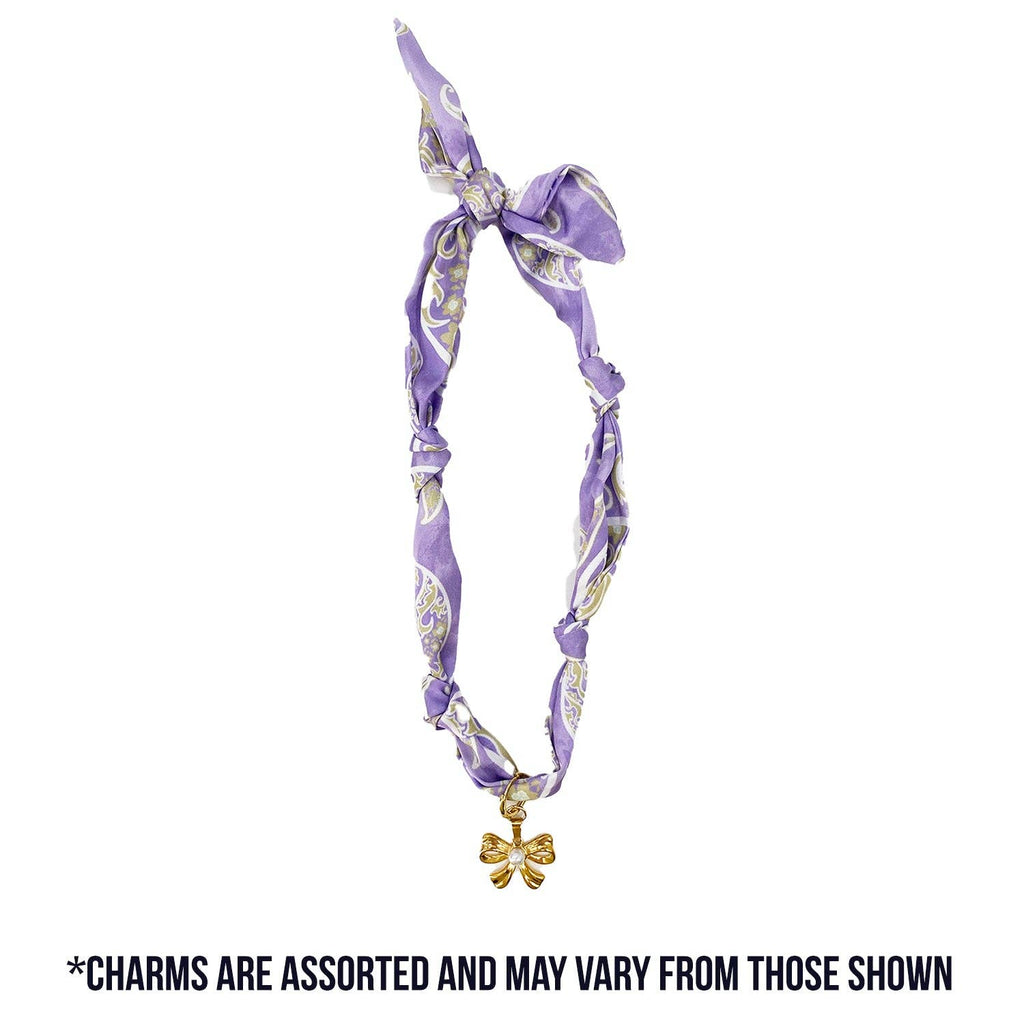 TW-1010 Scarf Necklace with Charm