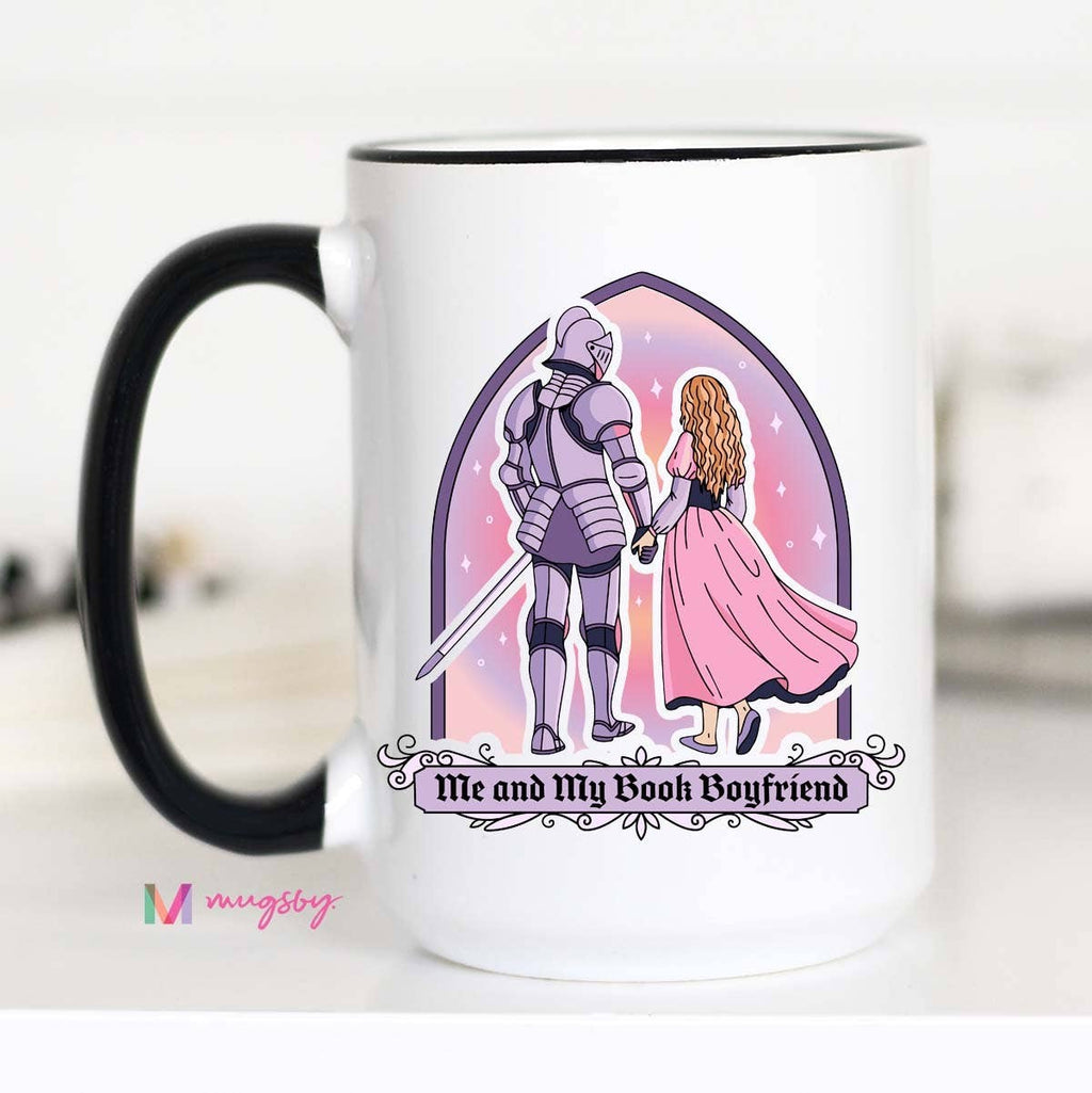 Me and My Book Boyfriend Fantasy Romance Coffee Mug