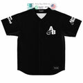 BEST Above Beyond logo Group Therapy Radio black Baseball Jersey
