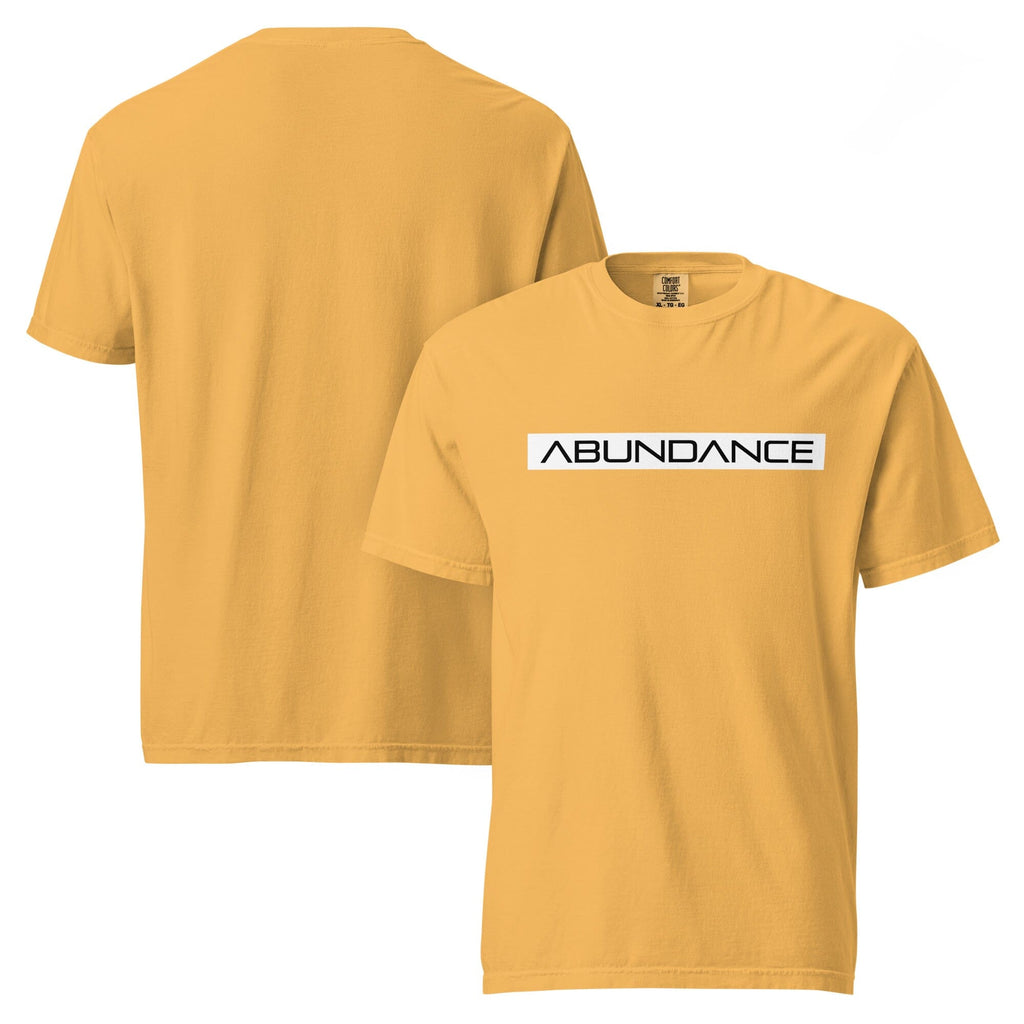 ABUNDANCE Unisex garment-dyed heavyweight t-shirt