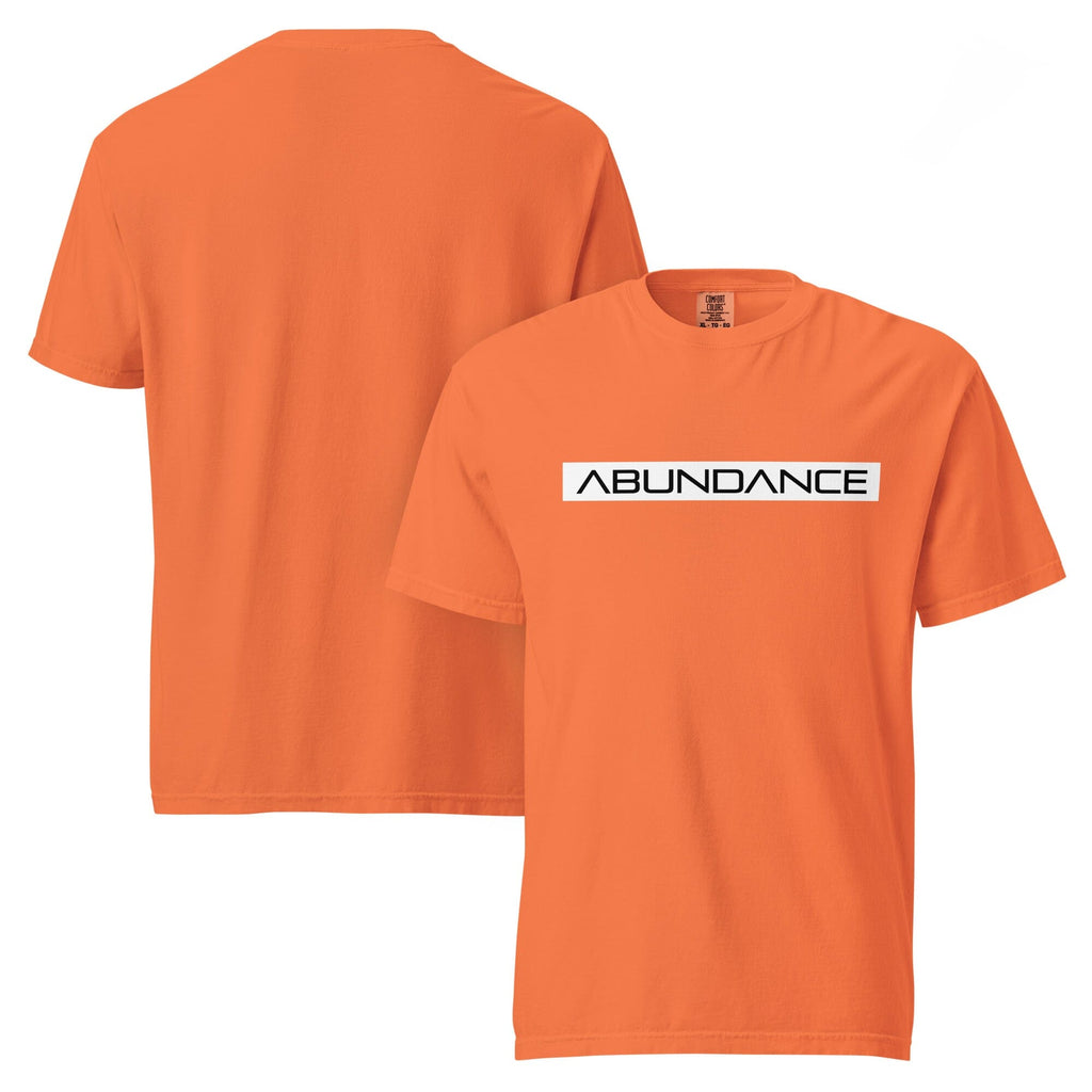 ABUNDANCE Unisex garment-dyed heavyweight t-shirt