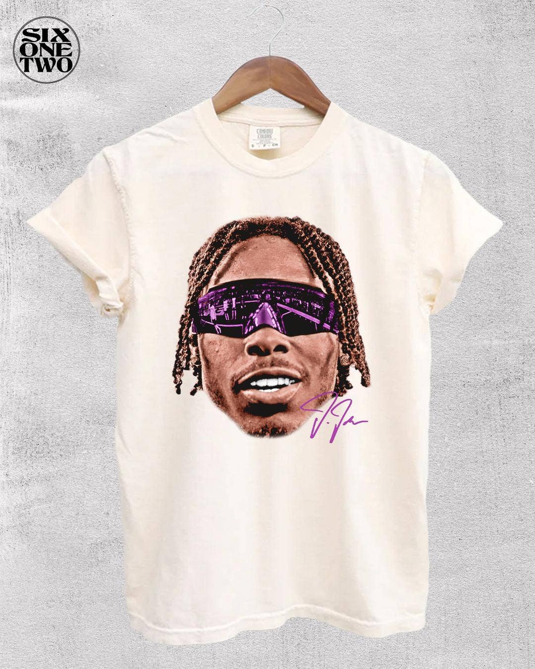 Justin Jefferson Minnesota Vikings Game Day Vintage Tee