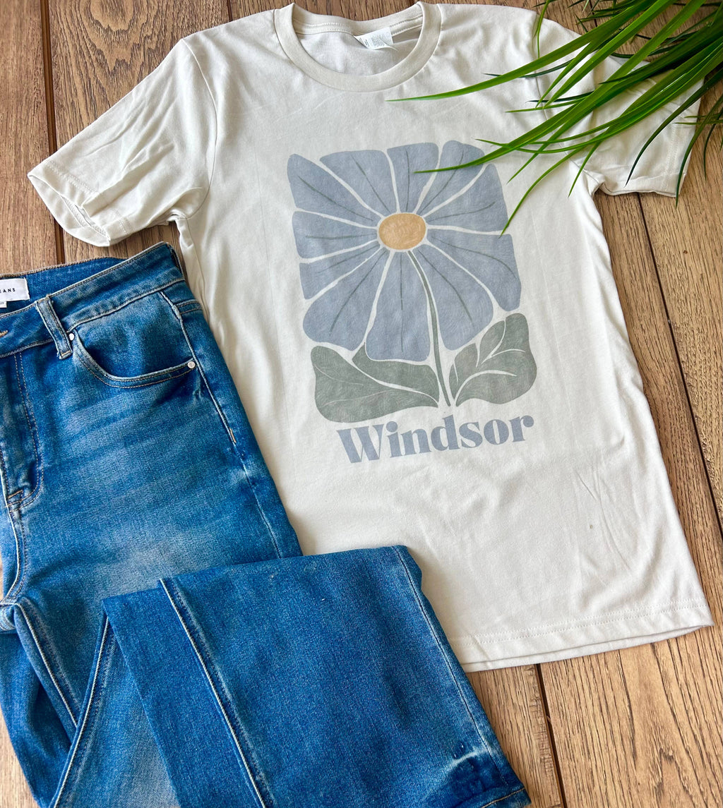 Custom City Flower Graphic Tee