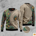 Alaska Mandala Ugly Christmas Sweater