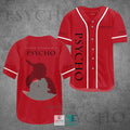 Alfred Hitchcock Psycho Horror Movie Baseball Jersey