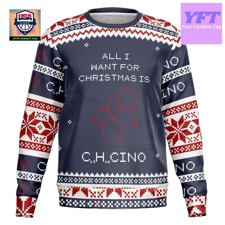 All I Want For C13h16clno For For Meme 3d Ugly Christmas Sweater