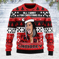 All I Want For Christmas Is Shmoney Sweater, Ugly Ugly Christmas Sweater