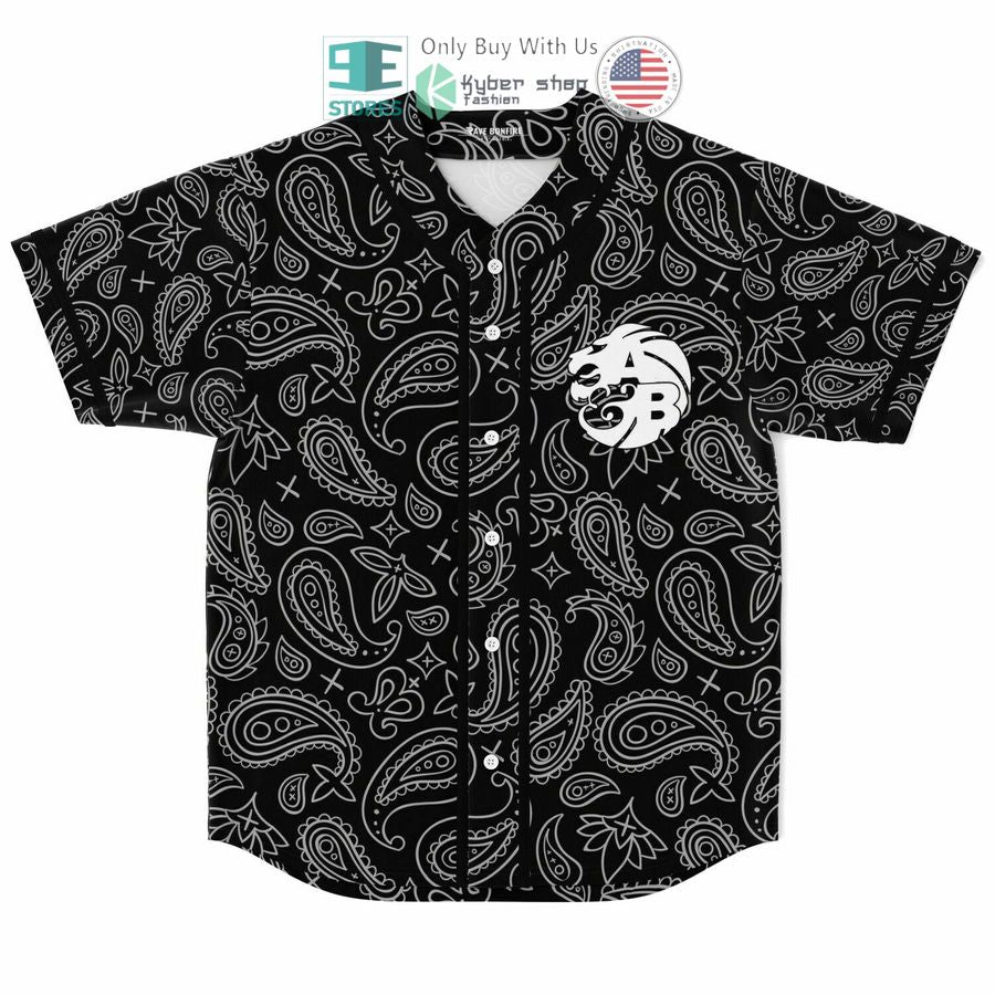 BEST All In One Paisley Baseball Jersey