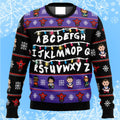 Alphabet Ugly Christmas Sweater