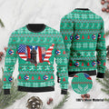 American Puerto Rico Christmas Ugly Christmas Sweater For Puerto Ricans On Christmas Days