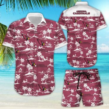 Arizona Cardinals Island Paradise Hawaiian Shirt