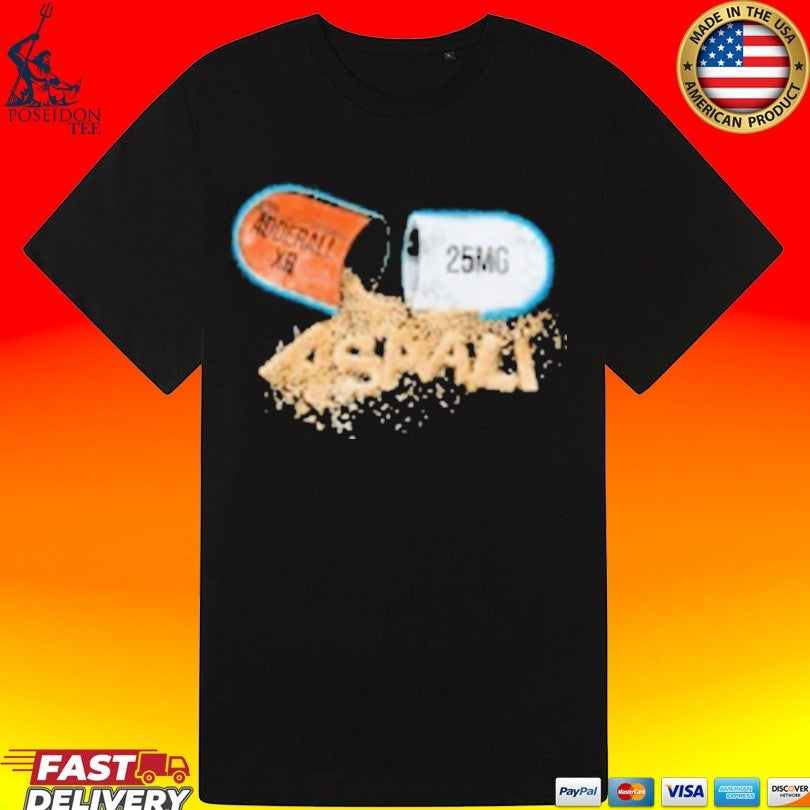 Asaali Adderall Xr 25mg T-shirt