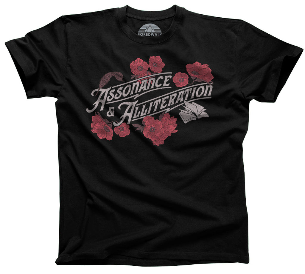 Men's Assonance and Alliteration T-Shirt