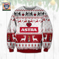 Astra Beer Ugly Christmas Sweater