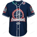 BEST Atlanta Braves 2021 World Series Champions Blue Baseball Jersey